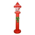 thumbnail image 2 of Papá inflable navideño, decoración de patio, adorable, decoración de patio con iluminación LED para exteriores, inflable navideña., 2 of 9