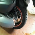 thumbnail image 3 of SPRING PARK 16Pcs Car Motorcycle Bicycle Wheel Rim Reflective Sticker Tape Strip Decal Decor, 3 of 7