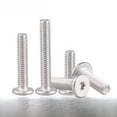 thumbnail image 2 of Tornillos Torx de cabeza plana grande de acero inoxidable 304 Tornillos Torx de cabeza plana CM M2M2.5M3M4M5M6, 2 of 6