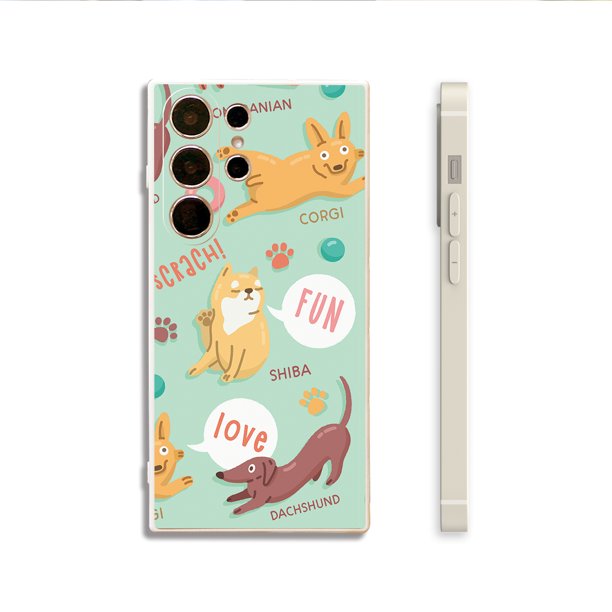 Añade un toque divertido a tu iPhone con nuestra creativa y elegante funda de TPU con estampado de dibujos animados.