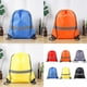 thumbnail image 2 of Waterproof Sports Shoulder Bag Light Weight Portable Fitness Handbag Reflective Stripe Drawstring Gym Backpack Yellow, 2 of 4