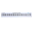 thumbnail image 1 of Miangastore 1Pc Portable 88 Key Piano Keyboard Fingering Practice Comparison Chart, 1 of 9
