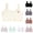 Beige, variant on Girls Seamless Bras Training Soft Tagless Bra with Removable Padding