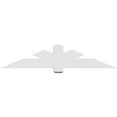 thumbnail image 4 of 72"W x 15"H x 4"D x 6"F, 5/12 Pitch, Kennewick Architectural Grade PVC Gable Bracket, 4 of 8