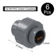 thumbnail image 2 of Uxcell 6Pcs 1/2" Unión Acoplamiento Accesorio de Tubo (Enchufe x Enchufe) Adaptador de Unión Deslizante Schedule 40, Junta de EPDM, Gris, 2 of 6