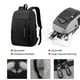 thumbnail image 3 of Mochila para portátil con puerto de carga USB para hombres y mujeres, color negro, 3 of 6