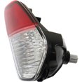 thumbnail image 4 of For Mitsubishi Outlander 2016 2017 2018 2019 2020 Back Up Light Assembly Passenger Side | CAPA Certified | On Bumper | Clear & Red Lens | Replacement For MI2883103, MI2883103C | 8336A154, 4 of 7