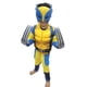 thumbnail image 2 of Disfraz de superhéroe de Marvel Classic Universe para niños, de lujo, con pecho musculoso, de Wolverine, para Halloween, 2 of 4