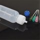 thumbnail image 5 of 6 Pcs Glue Applicator Bottles, 30ml Plastic Squeezable Dropper Bottles with Blunt Needle Tip 14ga 16, 5 of 5