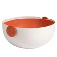 thumbnail image 2 of RXIRUCGD 2 Packs Strainers And Colanders Bowl Set, Plastic Vegetable And Fruit Colander For Fruit And Vegetable Wash, Noodle Pasta Strainer, 2 of 6