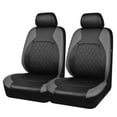 thumbnail image 4 of Andoer Car Seat Covers, Universal PU Leather Protector, Full Set Cushion for Car SUV Vehicle, 4 of 7