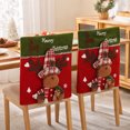 thumbnail image 5 of Christmas Dining Chair Slipcovers Stretch Soft for Holiday Party Indoor Home Decor, 5 of 7