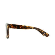Piranha Eyewear Glamour Oversize Square Fashion Sunglasses for Women with Brown Gradient Lens