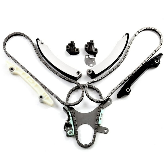 SCITOO Timing Chain Kit fits for 2004 2010 TKMI037NG TK10210 for Dodge Dakota Durango Nitro Ram 1500 for Jeep Commander 3.7L