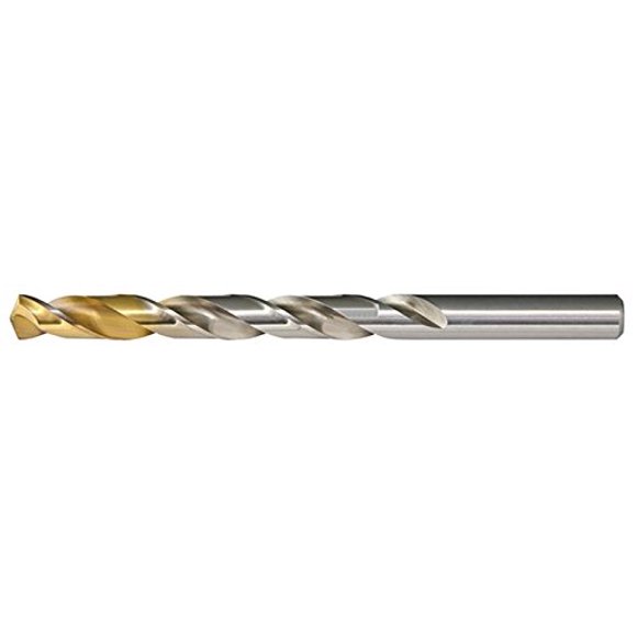 Alfa Tools S40115TT 9/32" High-Speed Steel 135-degree Split Point Titanium Nitride Coated Tipped Jobber Drill (12 Pack)