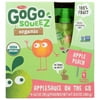 Gogo Squeeze Applesauce Apple Peach, 4/3.2 Oz