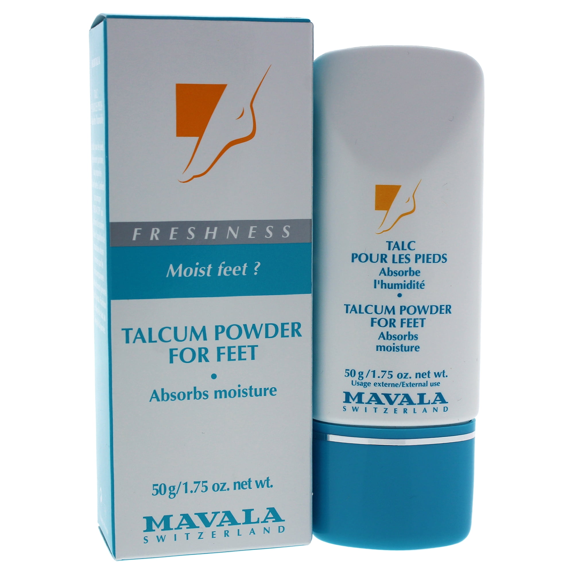 Talcum Powder for Feet by Mavala for Women 1.75 oz Powder