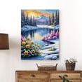thumbnail image 6 of Diamond-Art Painting Kit with Vibrant Colors, Oil Canvas and Acrylic Rhinestones for Home Decor, 6 of 9