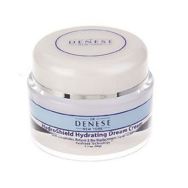Crema de Ensueño Hydroshield del Dr. Denese 50 ml: Hidratante avanzado con ceramidas, retinol y péptidos para una piel suave y radiante, mayor elasticidad e hidratación profunda. Desarrollada por médi