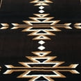 thumbnail image 6 of Masada Rugs Southwest , Area Rug, Brown Black Beige Ivory (32 Inch X 15 Feet 6 Inch Long Runner), 6 of 6