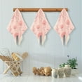 thumbnail image 5 of Pink Floral Pattern Kitchen Cloth Dish Towels for Drying Washing Absorbent Dish Rags 6 Pack, 5 of 9