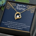 thumbnail image 5 of Thank You Nurse Healthcare Medical Worker Nurse Appreciation Forever Necklace w Message Card, 5 of 20