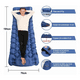 thumbnail image 2 of Colchoneta Para Acampar Ultraligera Portátil Con Almohada Azul Malubero  Prueba de Fugas, 2 of 3