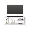 thumbnail image 2 of Low-Profile Entertainment Center with 4 Shelves | Space-Saving Design for 70 - 79 Inch TV in Living Room, 2 of 4