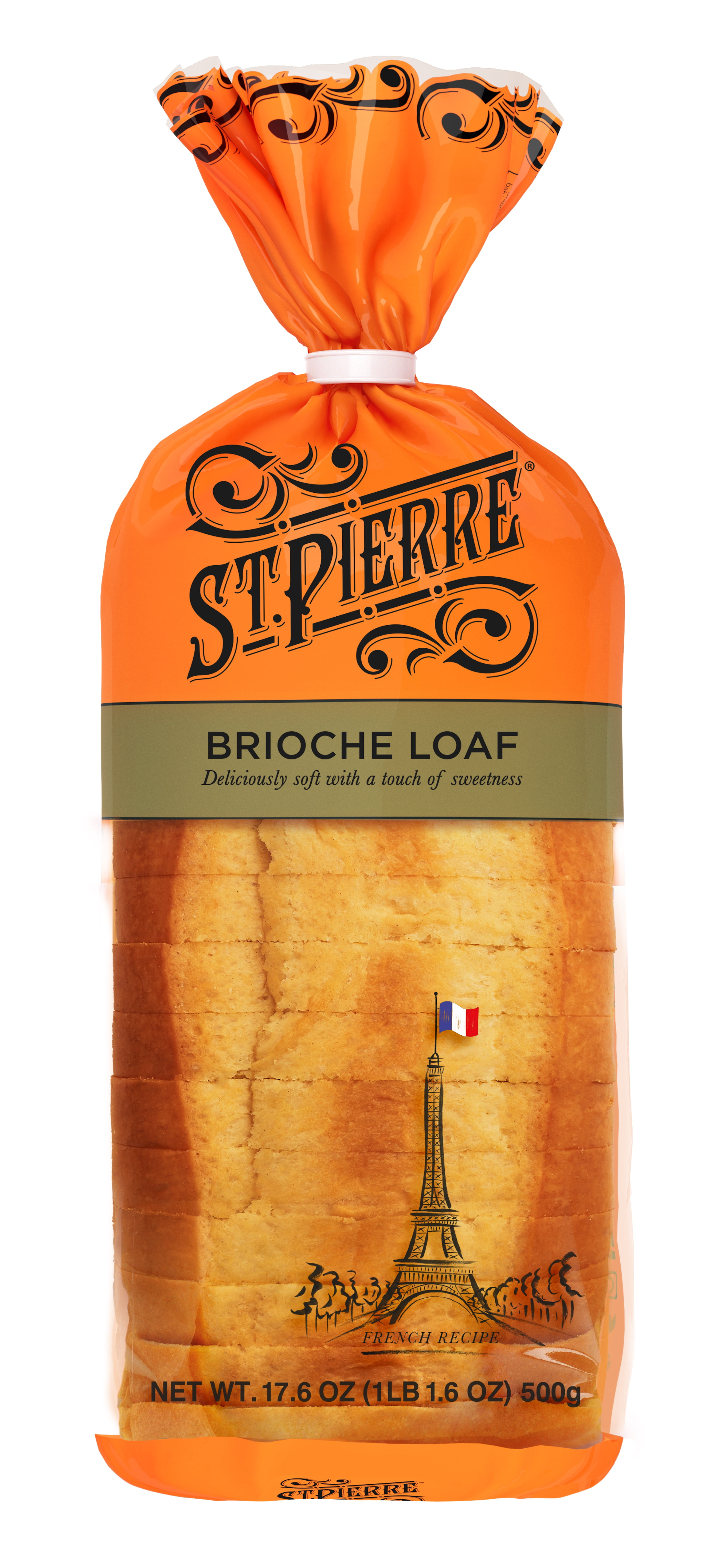 St. Pierre Brioche Loaf, 17.6 oz