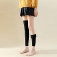 thumbnail image 5 of VONCOS Womens Cotton Leg Warmers Thigh High, Black Over The Knee Socks Ribbed Slouchy, One Size Breathable Knit,Size Free Size, 5 of 5