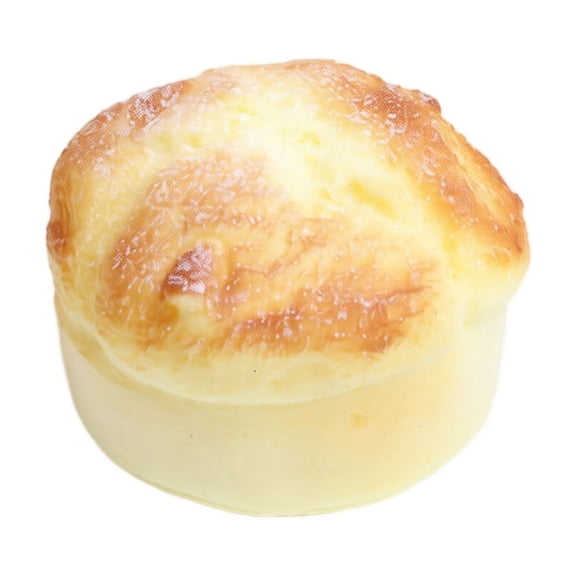 Slow Rising Squishy with Soft Squeeze Design, Single, Yellow, for Relaxation, Simulated Bread Toy