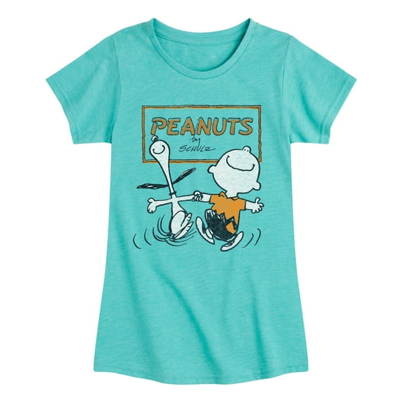 Peanuts - Snoopy - Toddler & Youth Girls Short Sleeve Graphic T-Shirt