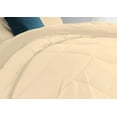 thumbnail image 5 of 3 Piece Luxury U Shape Pattern Comforter By D.N.G. BEDDINGS Set Premium Super Soft, 1000 Thread Count 100% Egyptian Cotton King/California King Size Ivory Color, 5 of 9