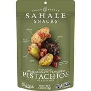 Sahale Snacks Naturally Pomegranate Flavored Pistachios Glazed Mix, 4 Ounces
