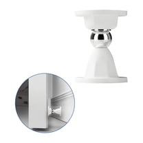 LAMIRO Door Stoppers for Bottom of Door,Stable Adsorption, Not Effortless to Fall Off Magnetic Door Stop,Strong Magnetic Structure Door Stopper,white