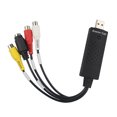 thumbnail image 4 of 8.8 x 2.8 x 1.8CM USB 2.0 Video TV DVD VHS DVR Capture Adapter USB Video Capture Device Support for Win10, 4 of 8