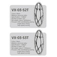 thumbnail image 3 of Soidarity Bielas de bicicleta de montaña de aleación, bielas de ciclo electrochapadas con estilo 110BCD, componentes reemplazables para ciclismo al aire Ciclismo 50T Soidarity OD021795-04, 3 of 6