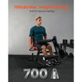 thumbnail image 2 of KFFKFF Leg Extension and Curl Machine, 700 lbs Capacity Lower Body Special Leg Machines, Adjustable Leg Exercise Bench, Leg Rotary Extension for Thigh, 2 of 9