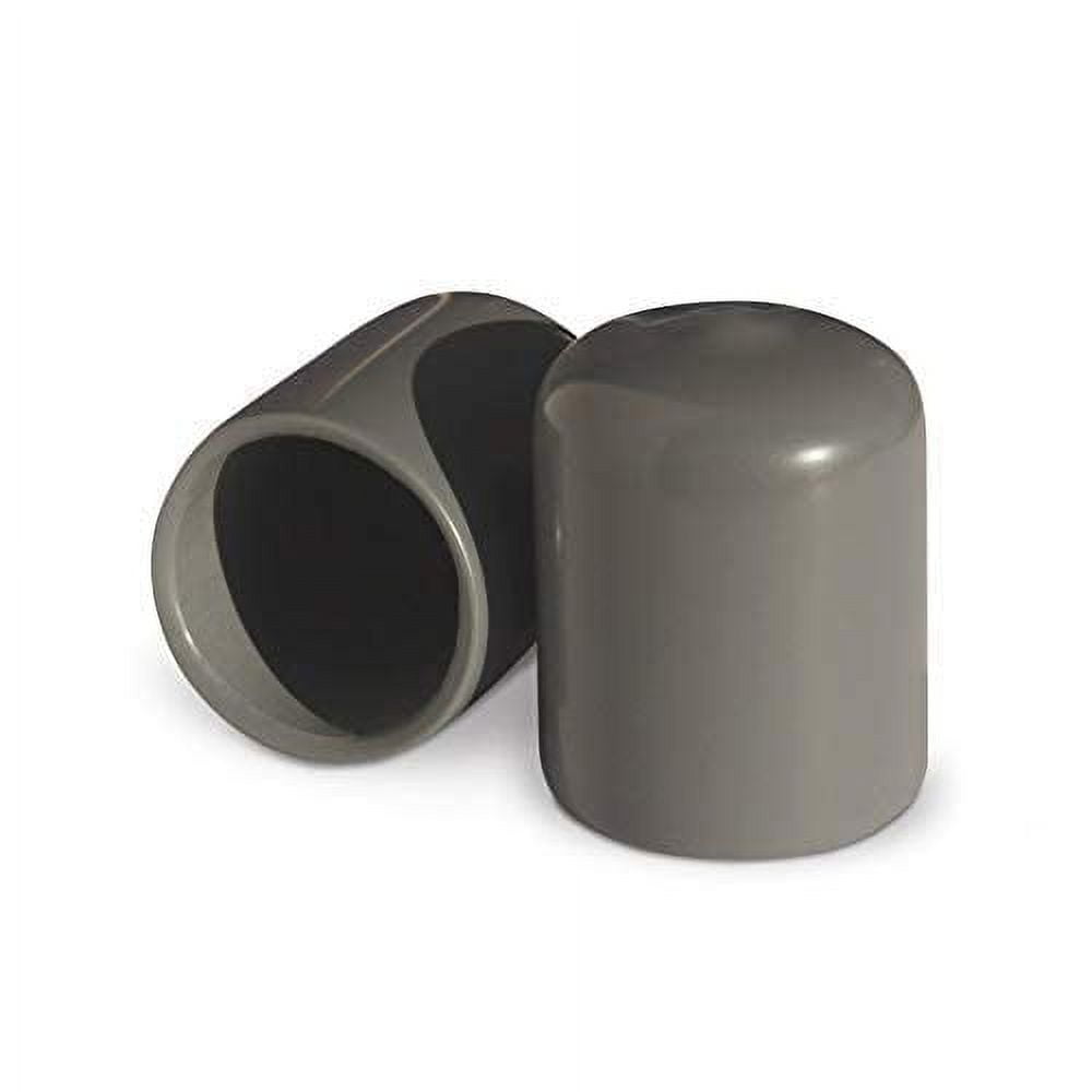 AutoMotivated Aftermarket ColorLugs Vinyl Lug Nut Cover | Wheel Lug Nut Cap | Fits 19 mm | Includes Deluxe Extractor | Grey (Pack of 25)