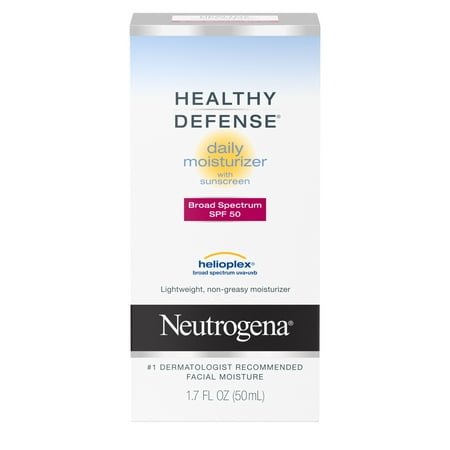 Neutrogena Healthy Defense Daily Face Moisturizer with SPF 50, 1.7 fl. (Best Anti Aging Moisturizer With Spf)