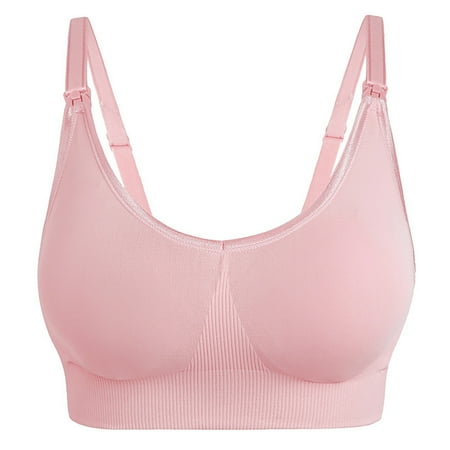 

Large Feeding Underwear In Front Of Pregnant Women Thin Anti Droop Large Chest No Steel Ring Bra Feeding Clothes