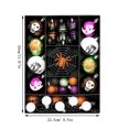thumbnail image 2 of LSLJS Halloween Ball Ornaments Set,Halloween Themed 41 PCS Ornaments, Shatterproof Decorative Hanging Assorted Pumpkin Spider-net Ornaments for Halloween Holidays Party Decor Tree Ornaments and Events, 2 of 4