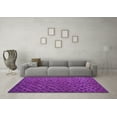 thumbnail image 3 of Ahgly Company Indoor Rectangle Abstract Pink Modern Area Rugs, 7' x 9', 3 of 4