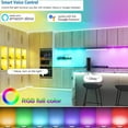 Tuya wifi Control Under LED Light RGB Or CCT Light Color
