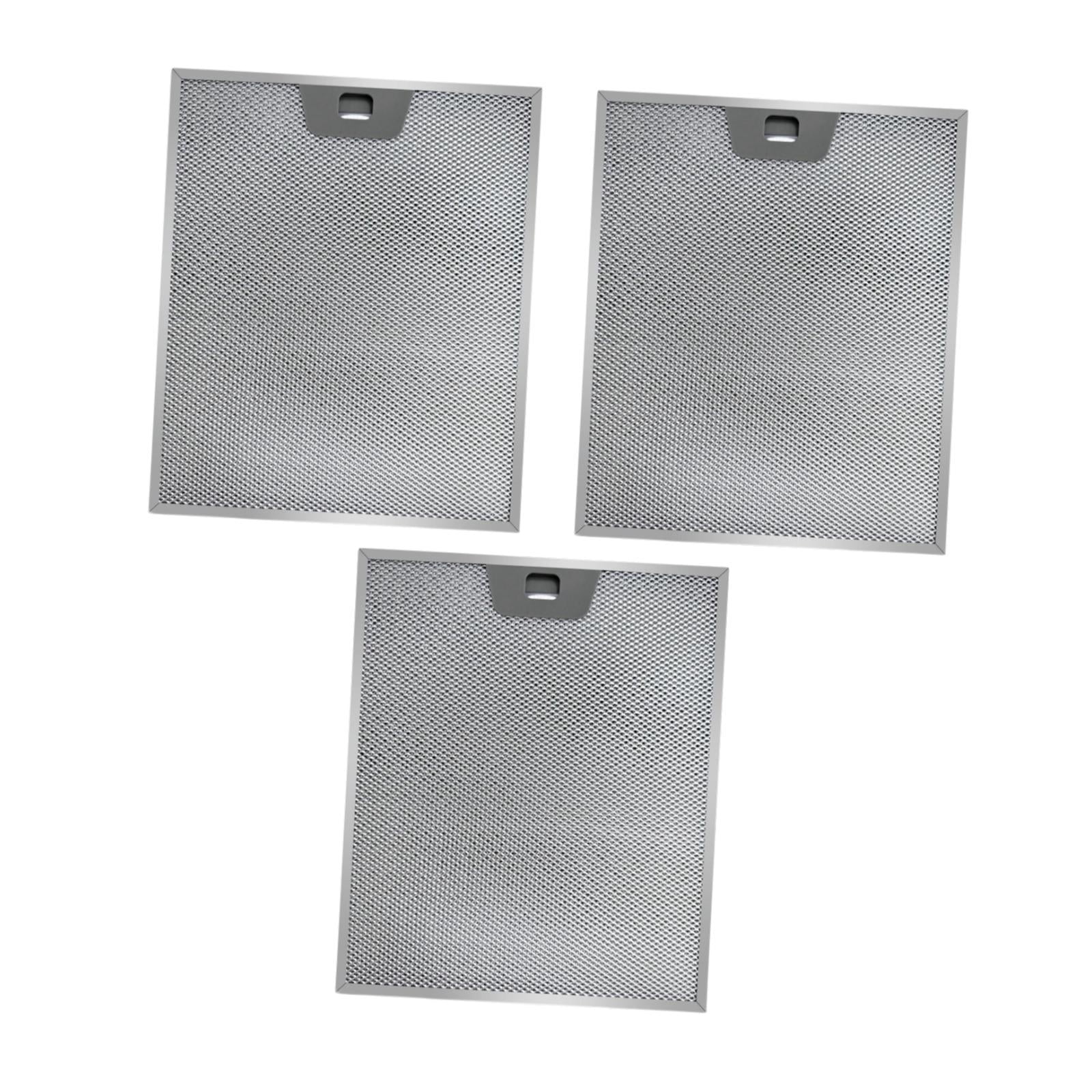 Fiocias 3 Pieces Range Hood Filter Aluminum Kitchen Gadget Accessory for GE Jvw5361EJ1ES