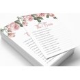 thumbnail image 3 of Inkdotpot How Well Do You Know The Bride Bridal Shower Bachelorette PartyGameActivityCards 50-PackFloralWho Know The Bride Best, 3 of 7