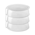 thumbnail image 1 of Contenedor de almacenamiento perfecl 3 capas transparente apilable, 1 of 7