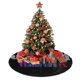 thumbnail image 4 of Falda para árbol de Navidad de Joker, suave y divertida, collar para árbol de Navidad, decoración navideña de granja de 48", 4 of 4