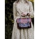 thumbnail image 3 of Bandolera ECOSUSI para mujer, vintage, piel sintética, color café, 3 of 8
