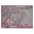thumbnail image 2 of Addison Rugs Chantille Indoor/Outdoor Transitional Abstract Blush Washable Rectangle Rug, 1'8" x 2'6", 2 of 6
